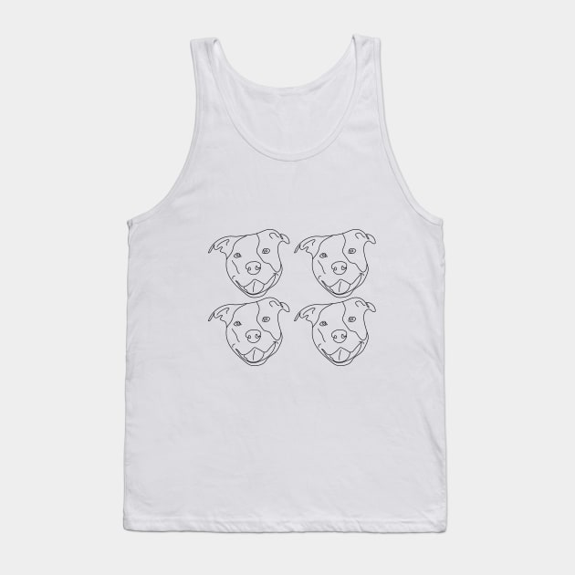 Pitbull Tank Top by Amcroga